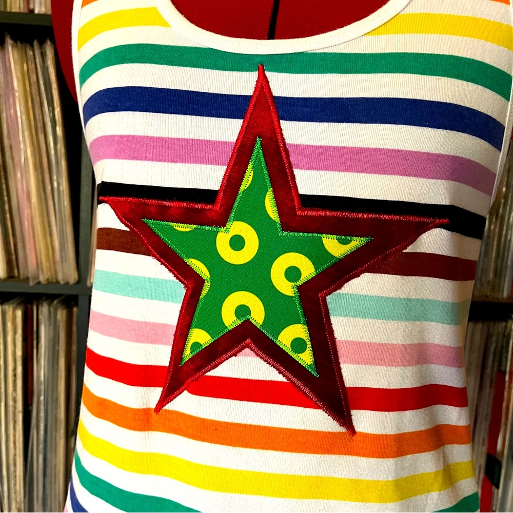 Phish star rainbow fishman donuts tank ♻️⭕️🌈 - Picture 3 of 9